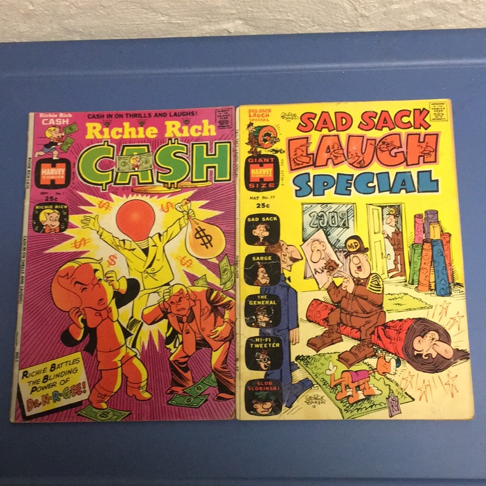 Richie Rich Cash & Sad Sack Laugh Special Comics